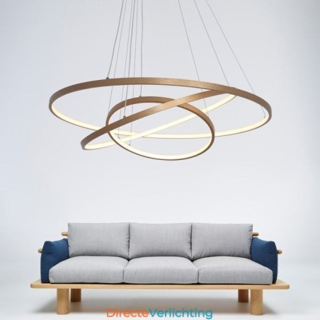 Hanglamp Moderne Kroonluchter Verlichting 3 Ringen Plafondlamp Hanglamp Moderne Kroonluchter Verlichting 3 Ringen Plafondlamp