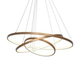 Hanglamp Moderne Kroonluchter Verlichting 3 Ringen Plafondlamp