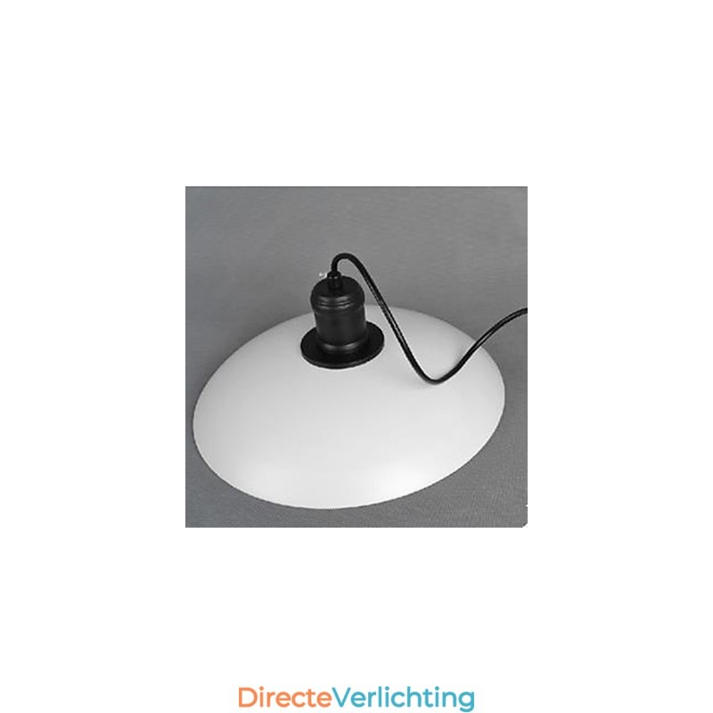 Gecontracteerde witte hanglamp Rustieke Lodge Traditionele klassieke hanglamp