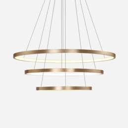 Hanglamp Moderne Kroonluchter Verlichting 3 Ringen Plafondlamp