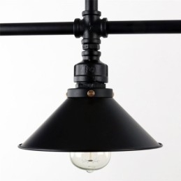 3 Licht Retro Industriële Vintage Waterpijp Hanglamp Kroonluchter Landelijke Rustieke Stijl