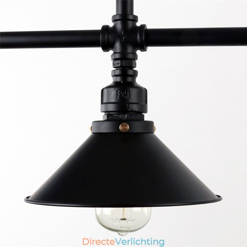 3 Licht Retro Industriële Vintage Waterpijp Hanglamp Kroonluchter Landelijke Rustieke Stijl