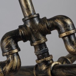 6 Licht Retro Industriële Vintage Waterpijp Hanglamp Kroonluchter Landelijke Rustieke Stijl