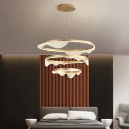 Hanglamp Golden Wave Ripple Hanglamp 3 Lichts