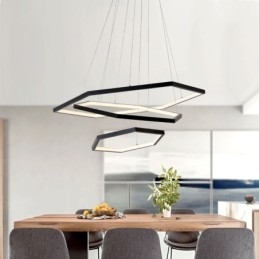 Moderne zeshoekige hanglamp hanglamp