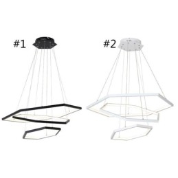 Moderne zeshoekige hanglamp hanglamp