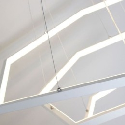 Moderne zeshoekige hanglamp hanglamp