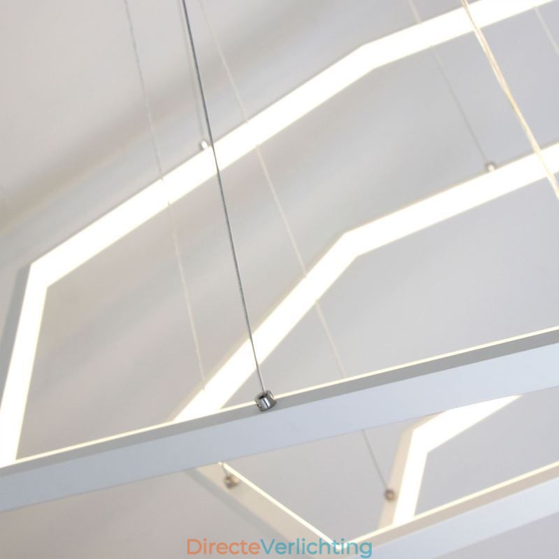 Moderne zeshoekige hanglamp hanglamp