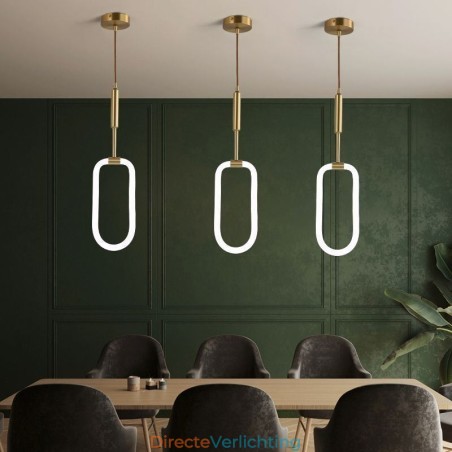Moderne eenvoudige hanglamp van messing, plafondlamp Moderne eenvoudige hanglamp van messing, plafondlamp