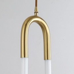 Moderne eenvoudige hanglamp van messing, plafondlamp