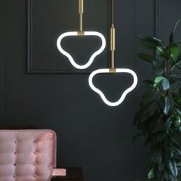 Moderne plafondlamp dimbaar acryl plafondlamp l