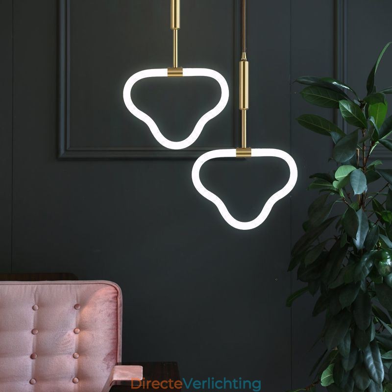 Moderne plafondlamp dimbaar acryl plafondlamp l