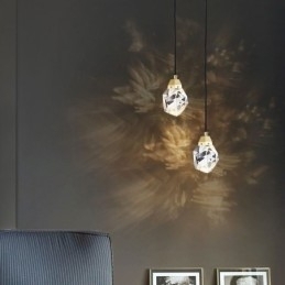 Mini Eenvoudige Kristallen Bollamp Hanglamp Plafondlamp