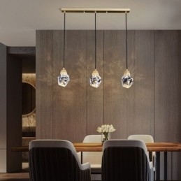 Mini Eenvoudige Kristallen Bollamp Hanglamp Plafondlamp
