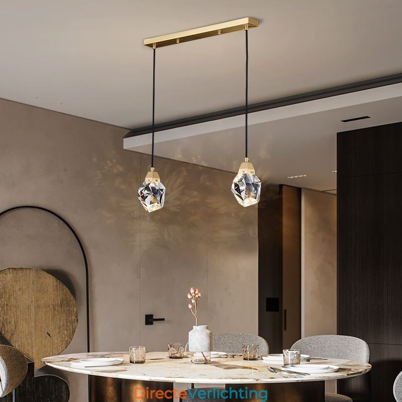 Mini Eenvoudige Kristallen Bollamp Hanglamp Plafondlamp