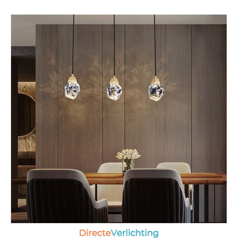 Mini Eenvoudige Kristallen Bollamp Hanglamp Plafondlamp