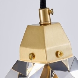 Mini Eenvoudige Kristallen Bollamp Hanglamp Plafondlamp