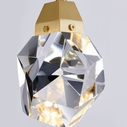 Mini Eenvoudige Kristallen Bollamp Hanglamp Plafondlamp
