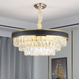 Moderne hanglamp Kristallen plafondlamp 9 12 16 lampen