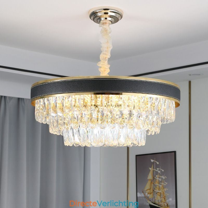 Moderne hanglamp Kristallen plafondlamp 9 12 16 lampen