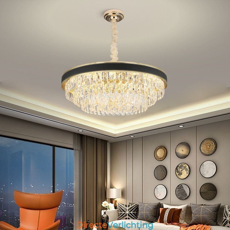 Moderne hanglamp Kristallen plafondlamp 9 12 16 lampen