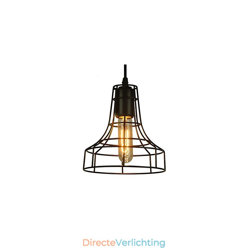 Vintage kroonluchter in Europese stijl voor zwarte hanglamp