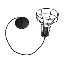 Vintage kroonluchter in Europese stijl voor zwarte hanglamp