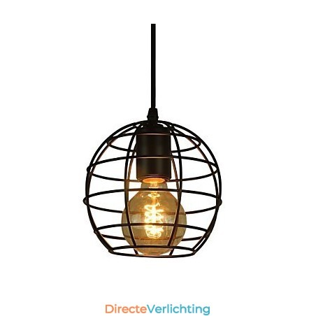 Globe-vormige Europese stijl vintage kroonluchter voor zwarte hanglamp Globe-vormige Europese stijl vintage kroonluchter voor zwarte hanglamp