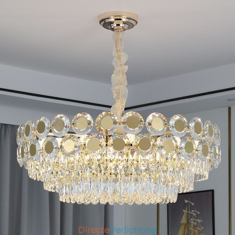 Moderne kristallen hanglamp plafondverlichtingsarmatuur