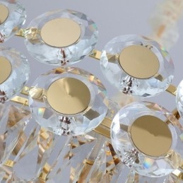 Moderne kristallen hanglamp plafondverlichtingsarmatuur