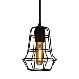 Stijlvolle Europese stijl vintage kroonluchter voor zwarte hanglamp