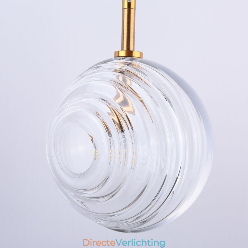 Glazen hanglamp creatieve decoratieve glazen bol loft