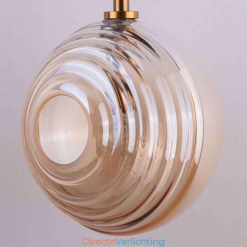 Glazen hanglamp creatieve decoratieve glazen bol loft