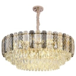 Europese hanglamp kristal ronde plafondlamp