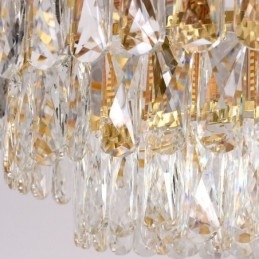 Europese hanglamp kristal ronde plafondlamp