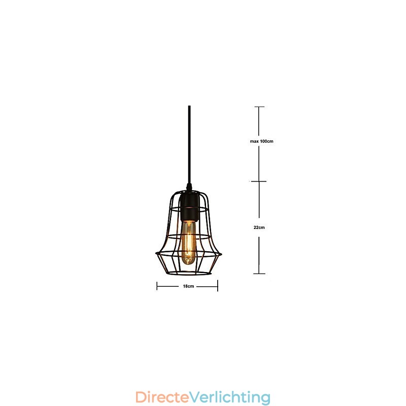 Stijlvolle Europese stijl vintage kroonluchter voor zwarte hanglamp