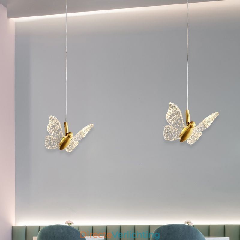 Hanglamp Acryl Vlinder Plafondlamp Armatuur