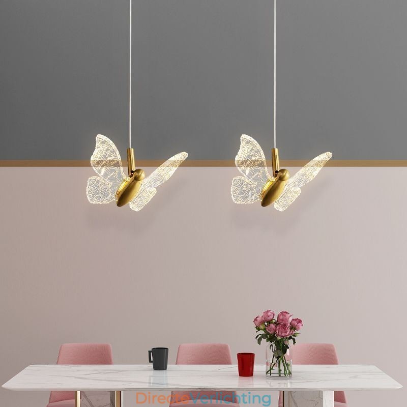 Hanglamp Acryl Vlinder Plafondlamp Armatuur