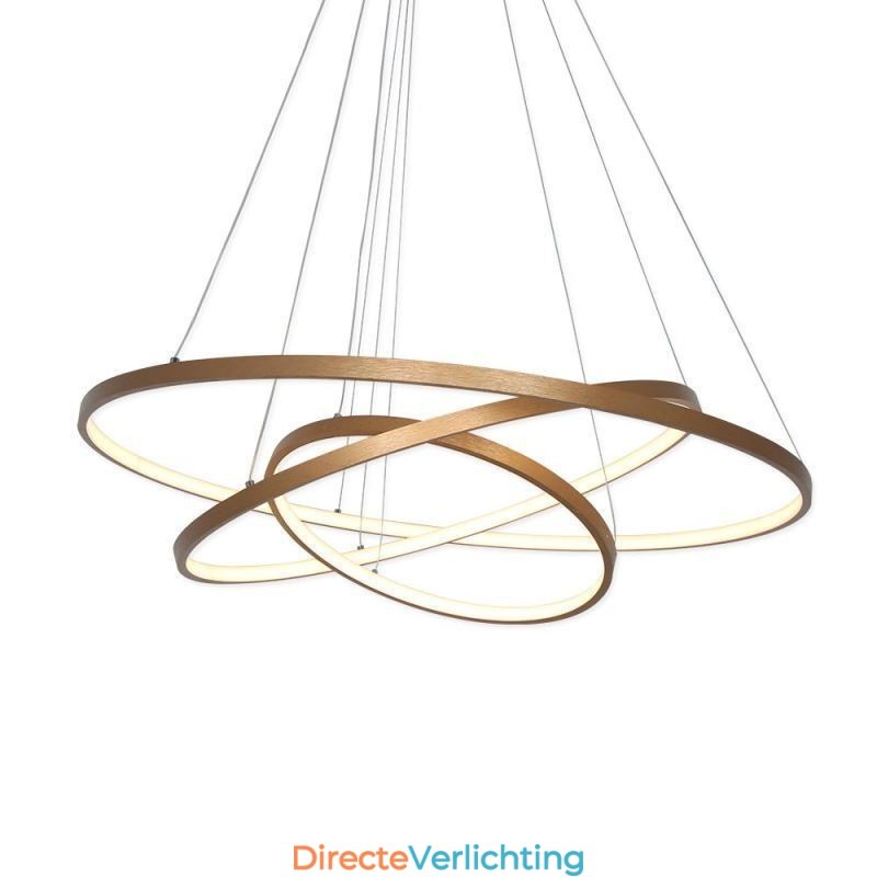 Hanglamp Moderne Kroonluchter Verlichting 3 Ringen Plafondlamp