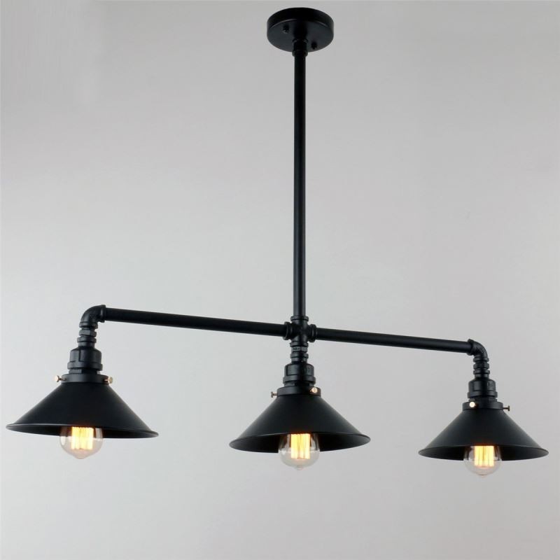 3 Licht Retro Industriële Vintage Waterpijp Hanglamp Kroonluchter Landelijke Rustieke Stijl
