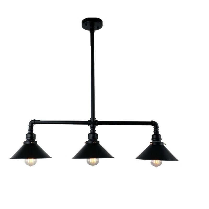 3 Licht Retro Industriële Vintage Waterpijp Hanglamp Kroonluchter Landelijke Rustieke Stijl