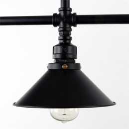 3 Licht Retro Industriële Vintage Waterpijp Hanglamp Kroonluchter Landelijke Rustieke Stijl