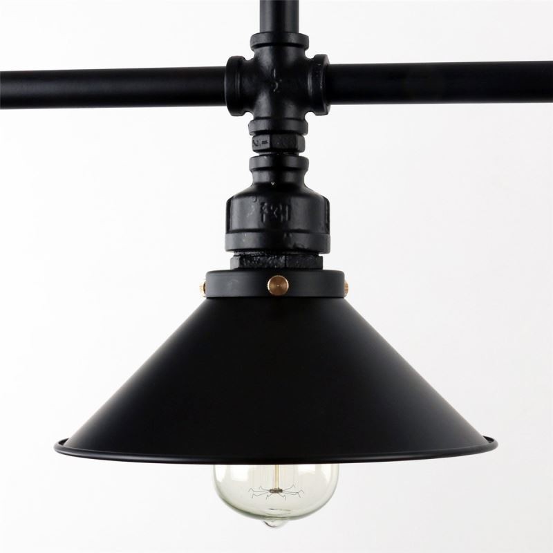 3 Licht Retro Industriële Vintage Waterpijp Hanglamp Kroonluchter Landelijke Rustieke Stijl