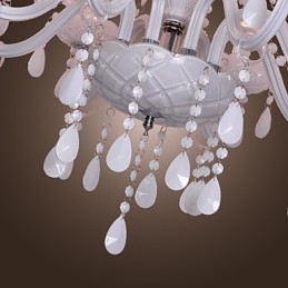 Rustieke Lodge Crystal Electroplated Kristallen Kroonluchter