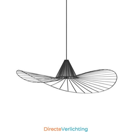 IJzeren hanglamp Eenvoudige strohoedlamp 1 licht IJzeren hanglamp Eenvoudige strohoedlamp 1 licht