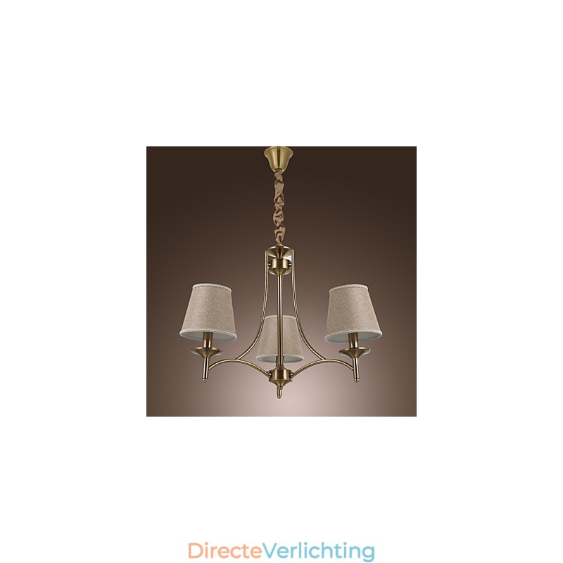 Moderne eigentijdse traditionele klassieke rustieke lodge vintage eiland messing metalen kroonluchter eetkamer