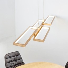 Moderne hanglamp horizontaal plafondlamp armatuur