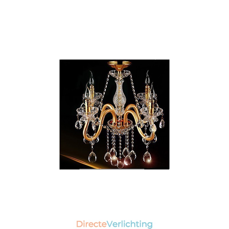 Moderne eigentijdse traditionele klassieke vintage kristal schilderij glazen kroonluchter