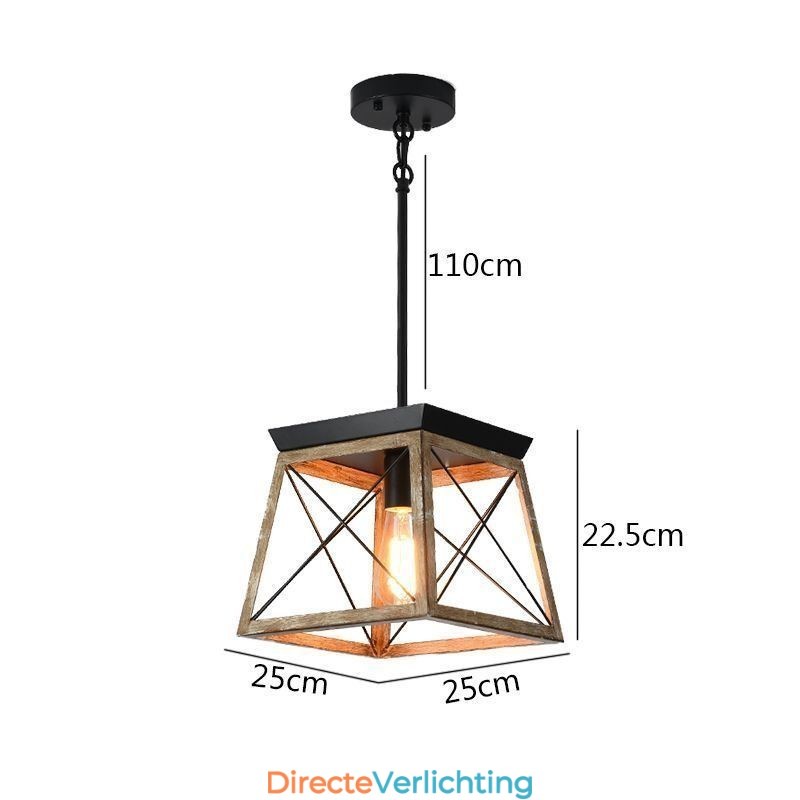Vintage stijl enkelvoudige hanglamp