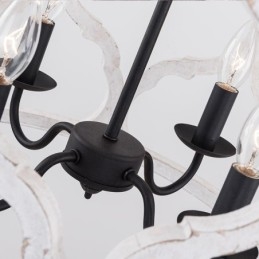 Vintage stijl 4-lichts lantaarn hanglamp